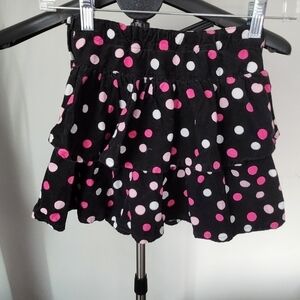 Gymboree Girls Corduroy Polka Dot Skirt. Size 6.